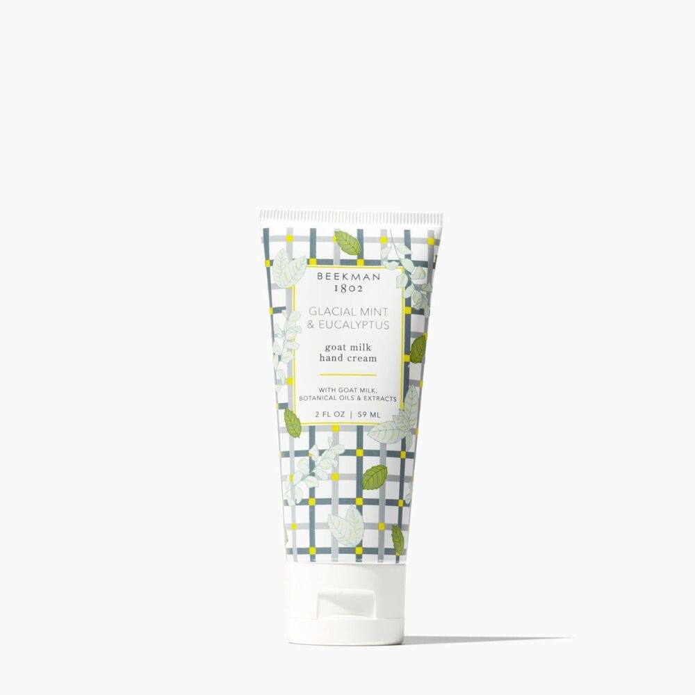 Beekman 1802 Glacial Mint & Eucalyptus Goat Milk Hand Cream 2 oz - Set of 2
